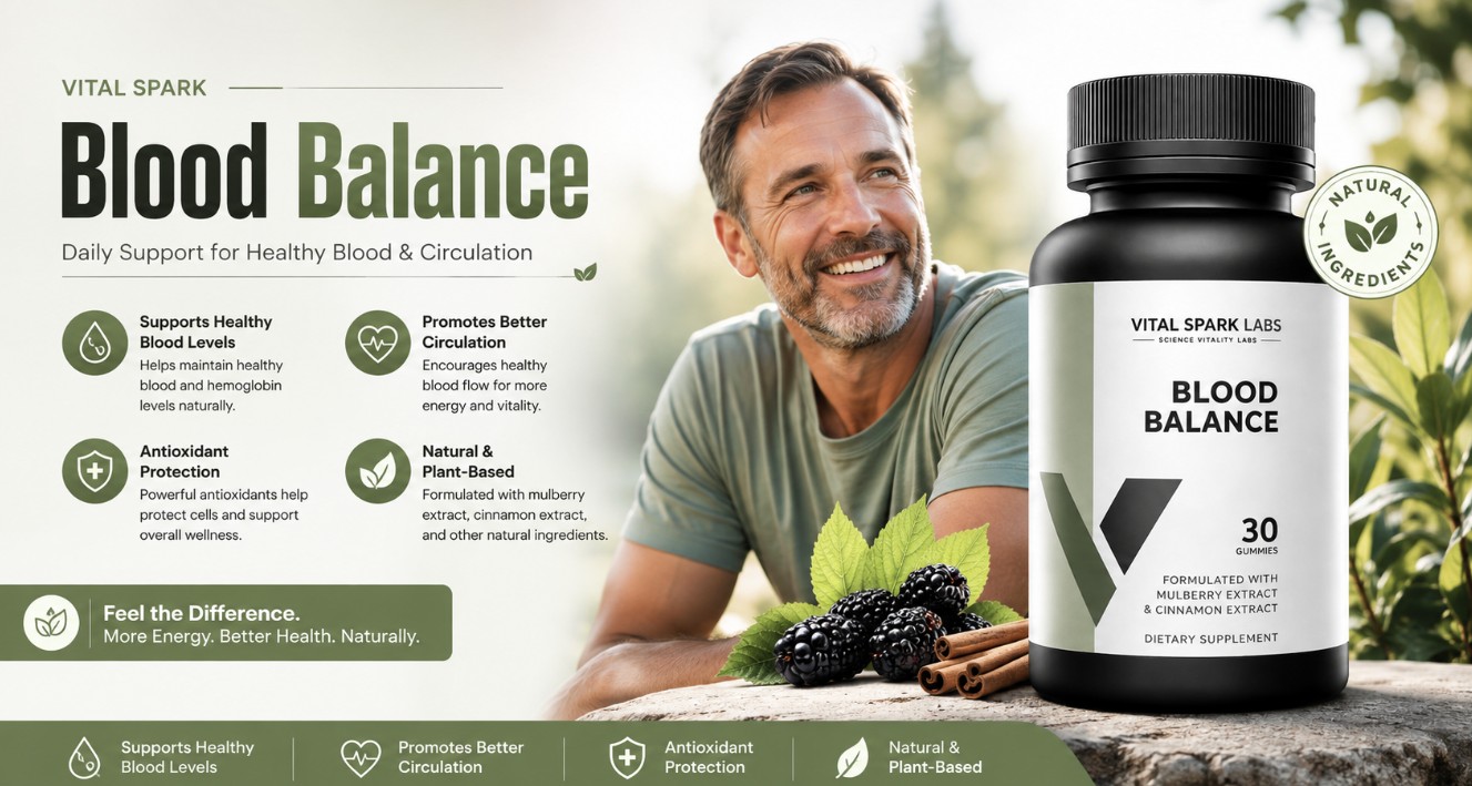 Blood Balance benefits: healthy blood levels, circulation, antioxidant protection